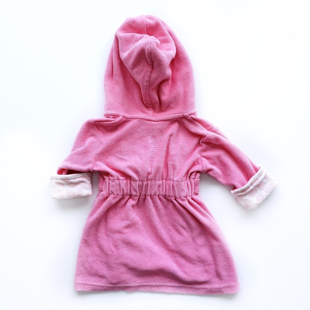 Carter's Baby Girl Pink Giraffe Bathrobe (NWOT) - Picture 7 of 8